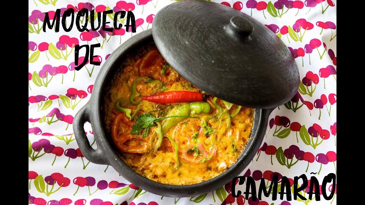 MOQUECA DE CAMARÃO | MOQUECA BAIANA | COMIDA BAIANA | ENSOPADO DE CAMARÃ0