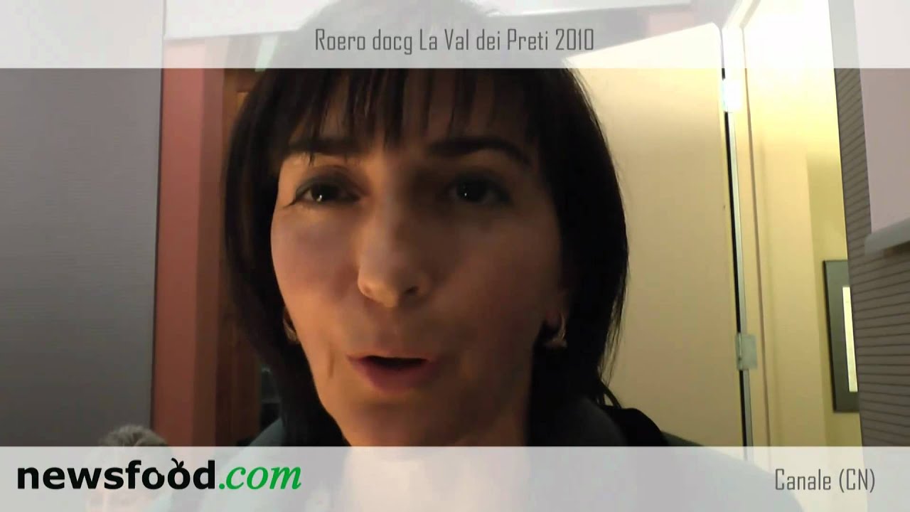 Ornella Costa Correggia, presenta il Roero docg La Val dei Preti 2010