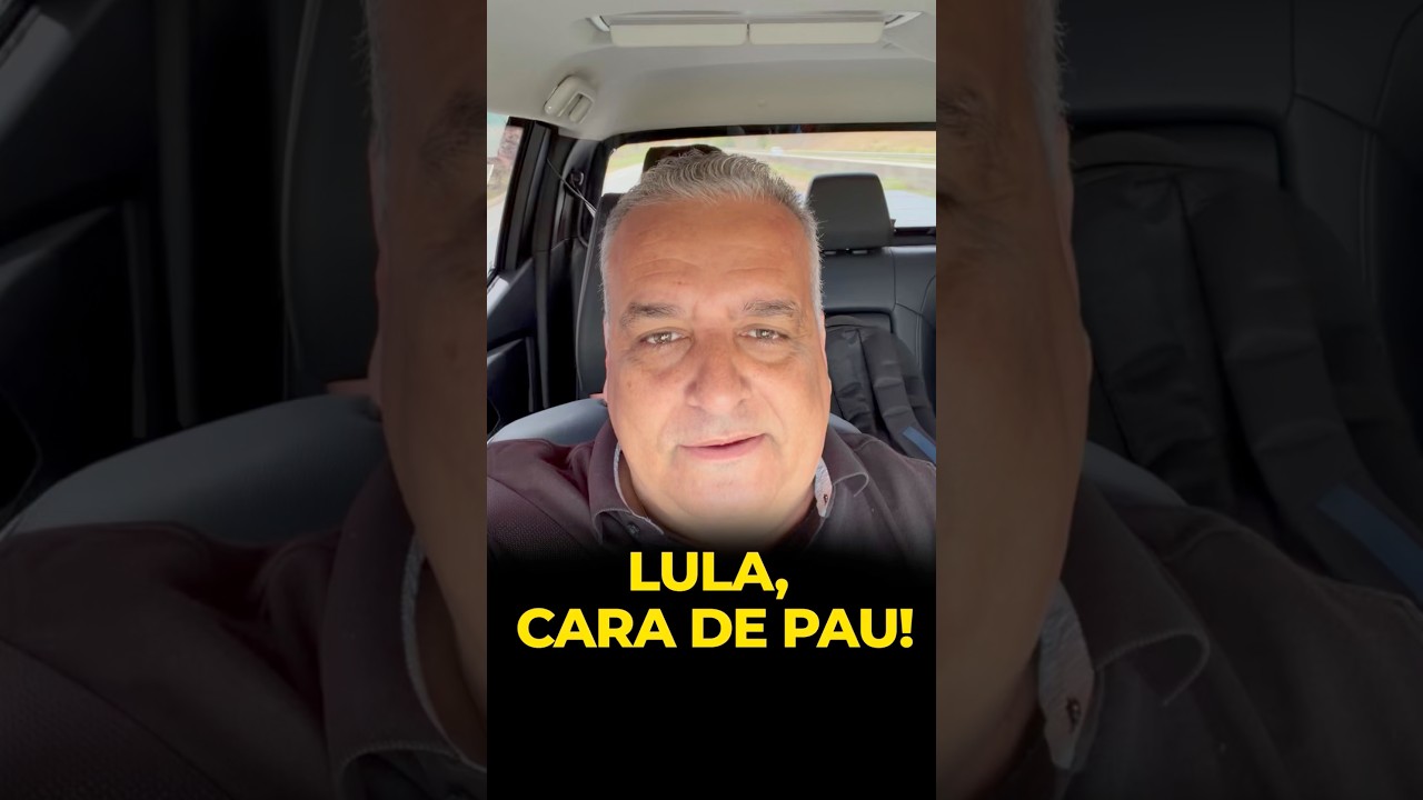 27/01/2026 Lula, cara de pau!