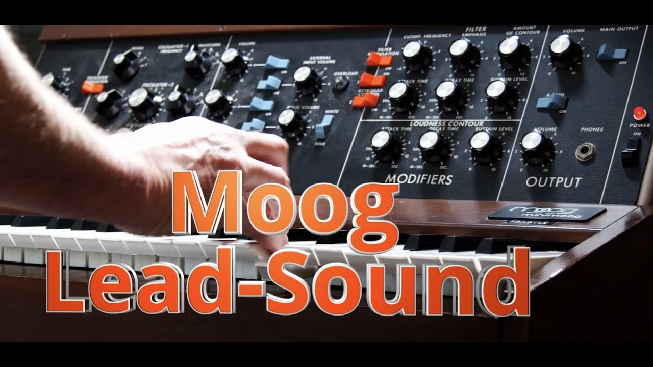 #minimoog #syntheziser wonderfull Leadsound #Keyboardsolo