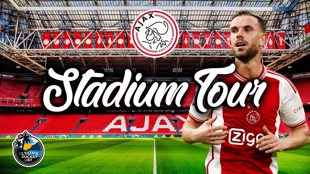 ⚽ Ajax Stadium Tour  - Johan Cruyff Arena Travel Guide - Inside the most Iconic Stadium in Amsterdam