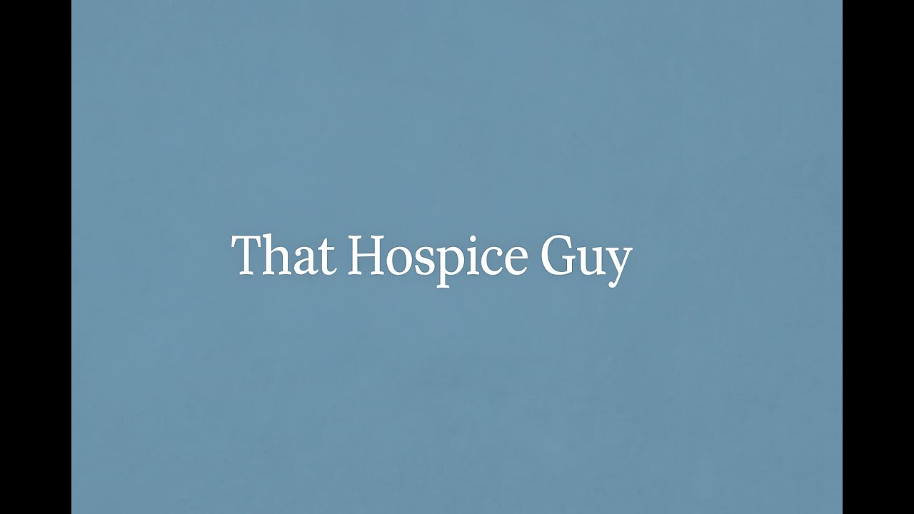 Interviewing Hospices 🖤
