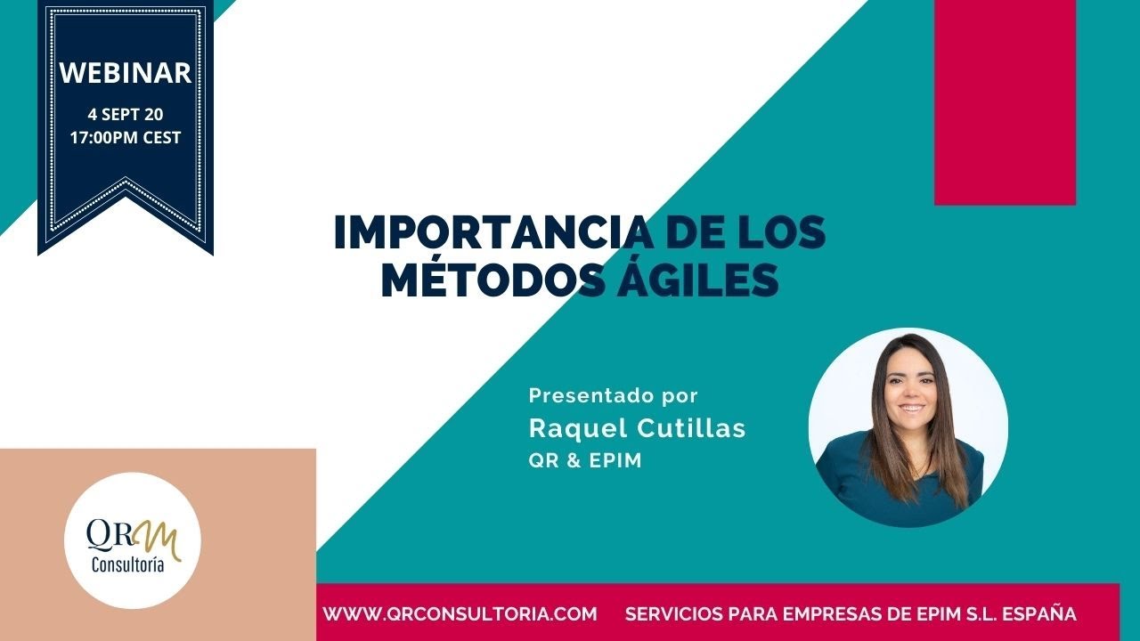 Webinar -  Importancia de los Métodos Ágiles