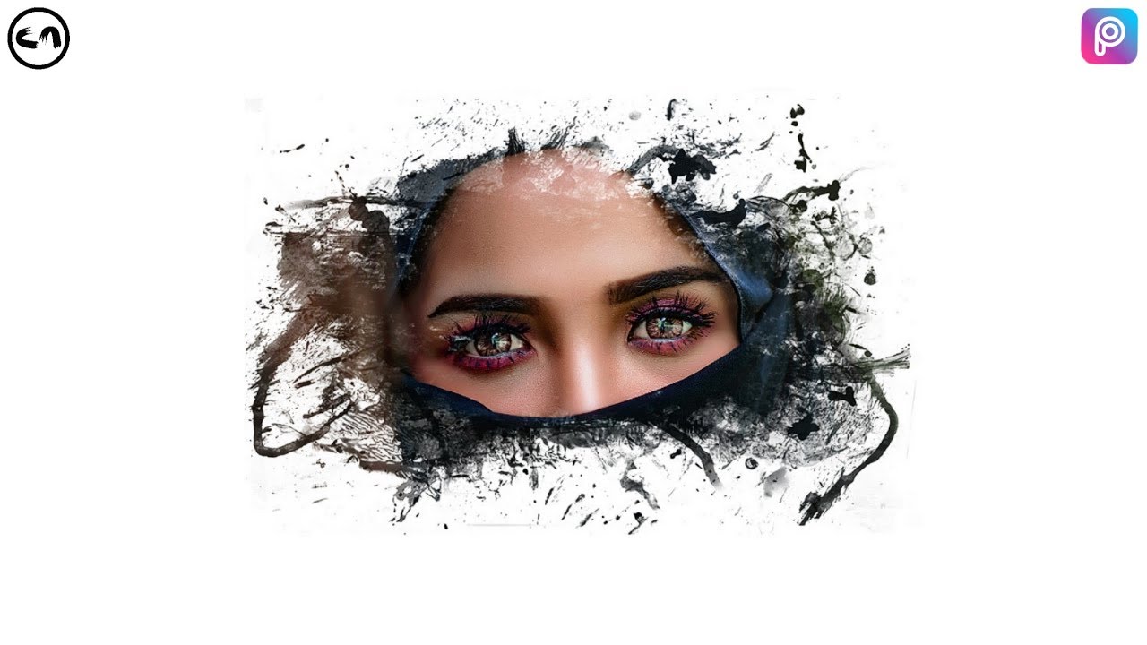 Grunge Brush Effect - Picsart Tutorial
