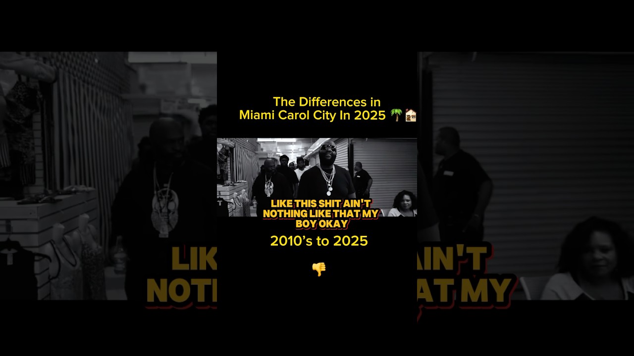 The Changes in Miami Carol City Dangerous Hood In 2025 *4K