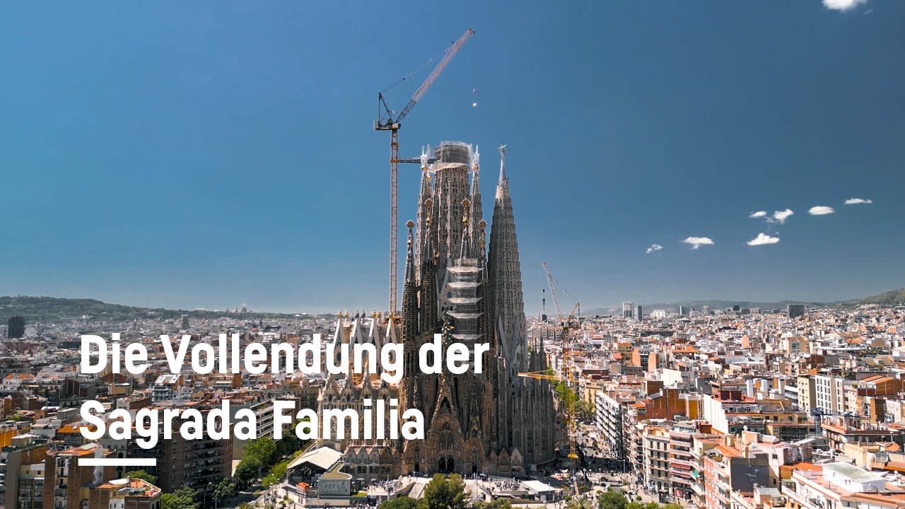 Die Vollendung der Sagrada Familia: Montage des 125 und 710 HC-L – Liebherr