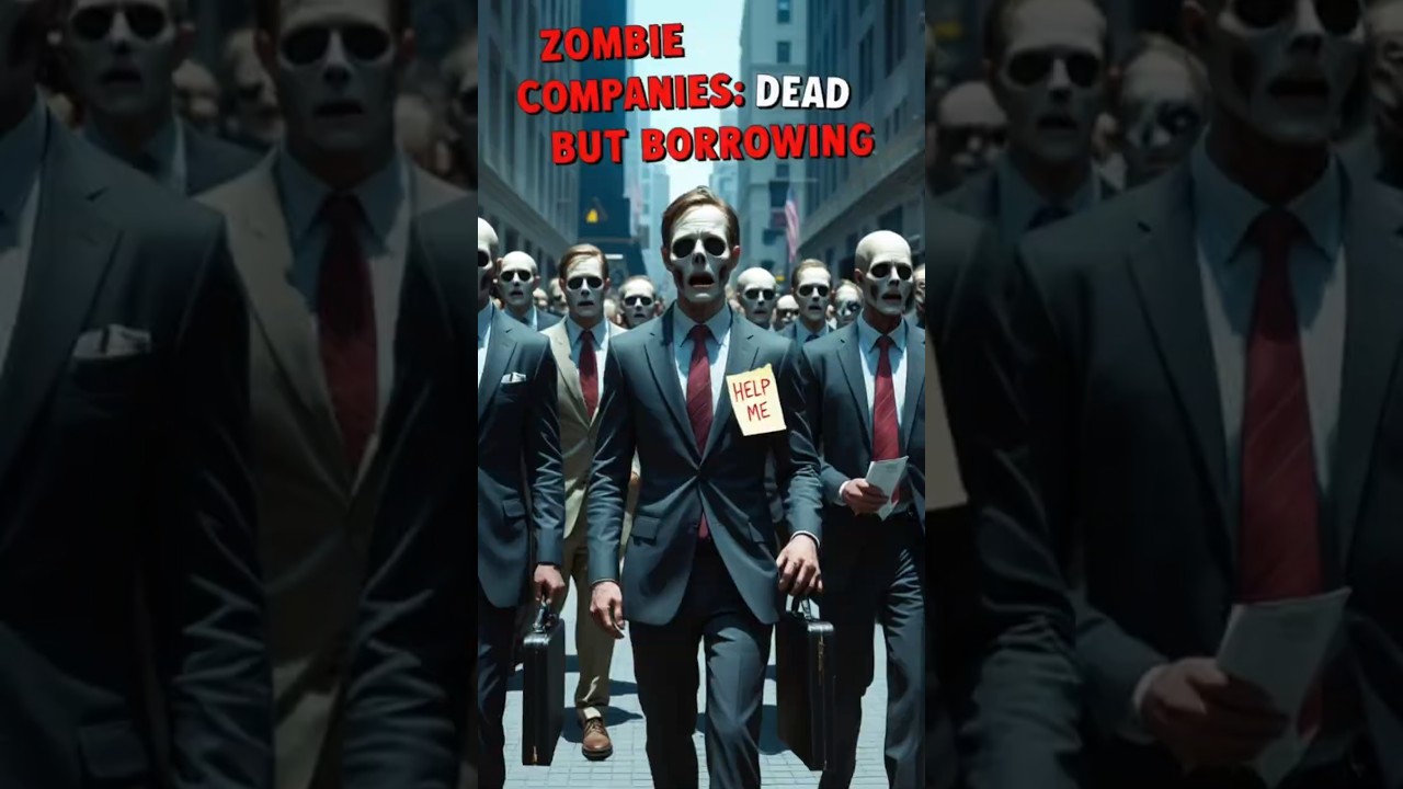 Zombie Companies -The Silent Collapse Behind Wall Street&rsquo;s Smile #money #globalfinance