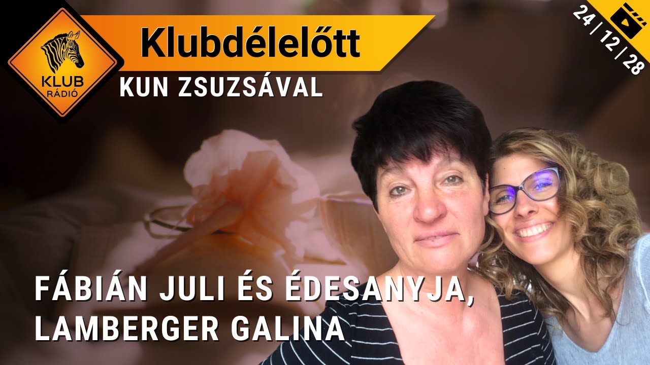 Fábián Juli énekesnő halálának évfordulóján az édesanyja, Lamberger Galina mesél a lányáról.