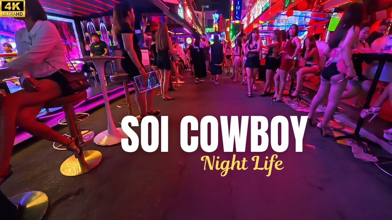 Soi Cowboy Bangkok at Night | Crazy Neon Lights & Street Vibes