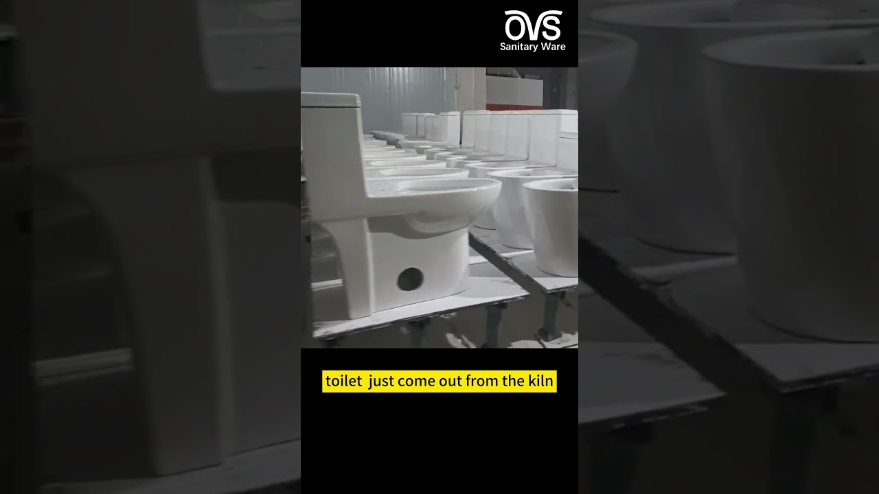 Toilet just Come out from the Kiln #factory #toilet #sanitarywares