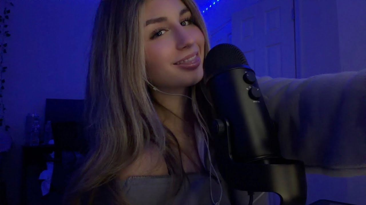 ASMR// REPEATING YOUR FAVORITE TRIGGER WORDS (UP CLOSE WHISPERING/VERY TINGLY)