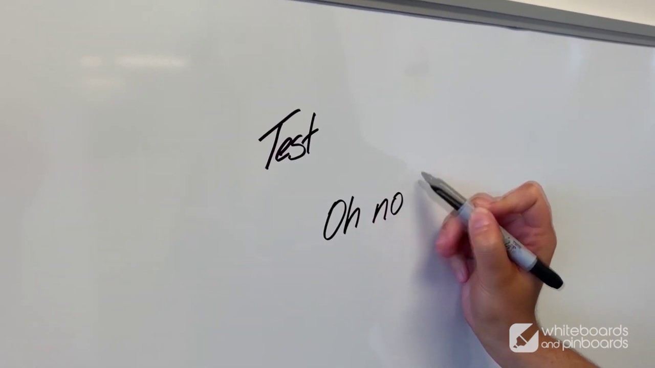 Using and Caring for your Whiteboard