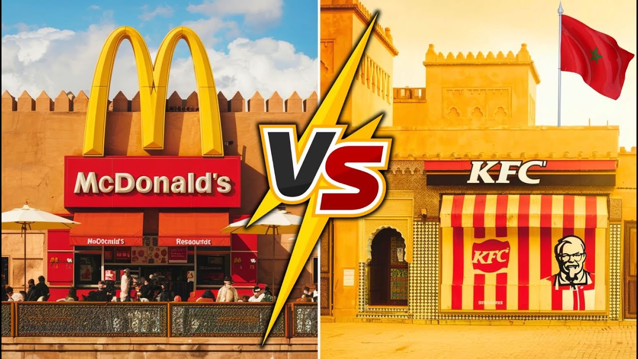 McDONALDS vs KFC in Morocco