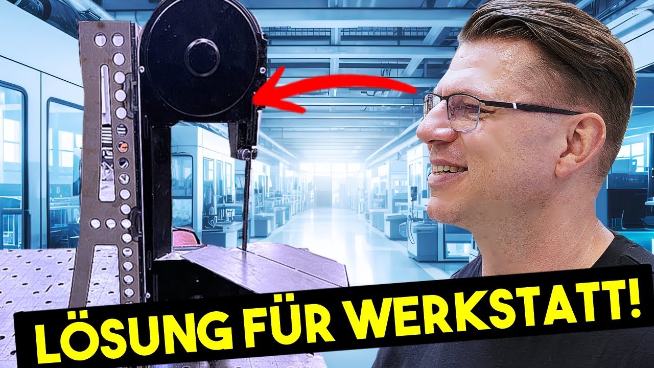 So habe ich 2000 € gespart! Bandsäge wird Metall-Tischsäge.