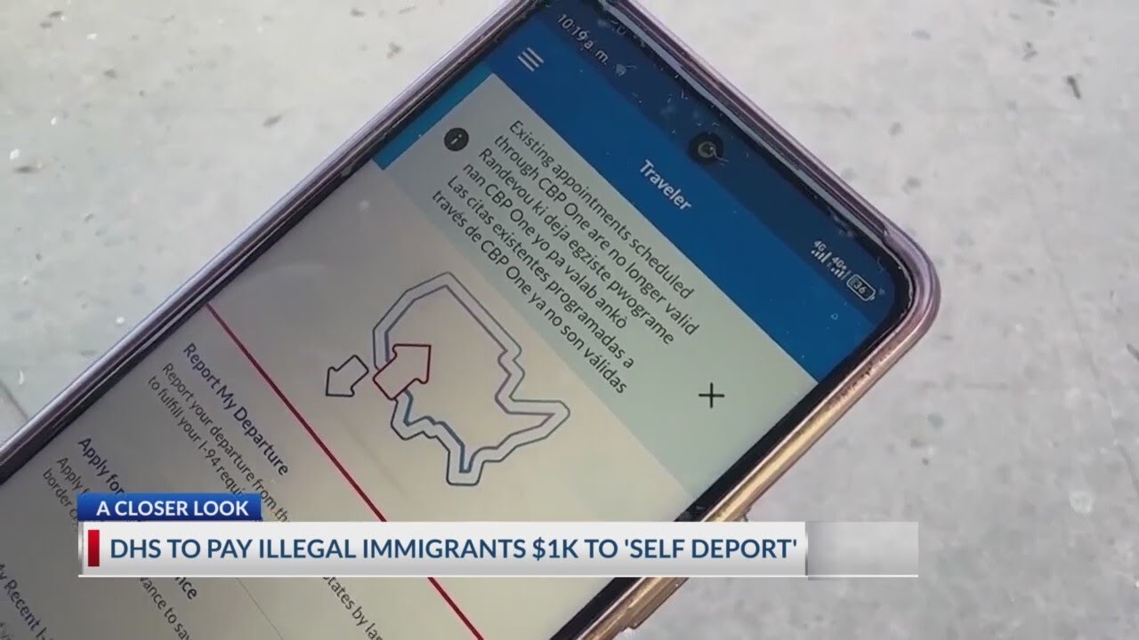 Migrants who self-deport to get $1K stipend
