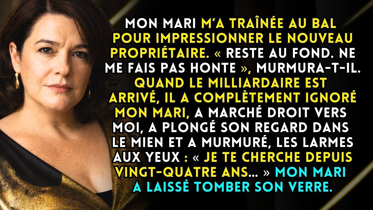 « Ne me fais pas honte », a dit mon mari… puis l’hôte de la fête m’a regardée et m’a choisie