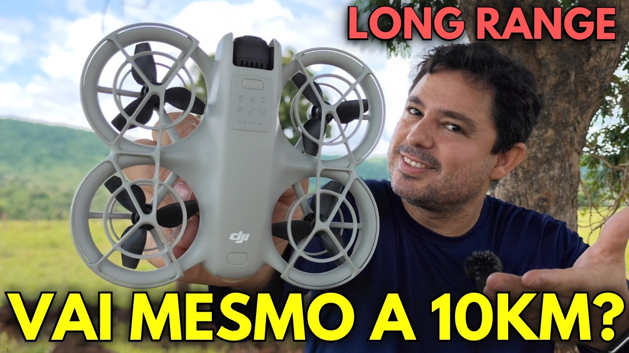 DJI NEO 𝗩𝗔𝗜 𝗔 𝟭𝟬𝗞𝗠 𝗗𝗘 𝗗𝗜𝗦𝗧&Acirc;𝗡𝗖𝗜𝗔? Drone Bom e Barato Para Iniciante