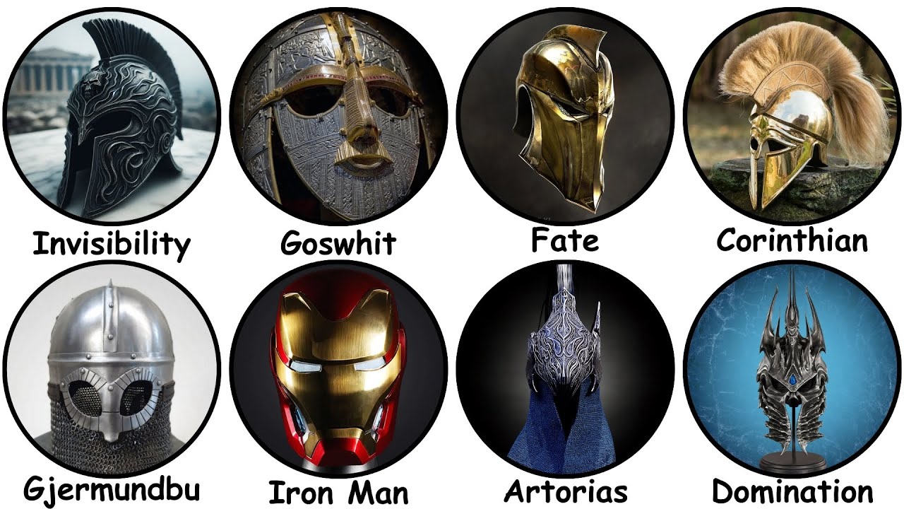 Every Legendary Helmet Explained in 17 Minutes