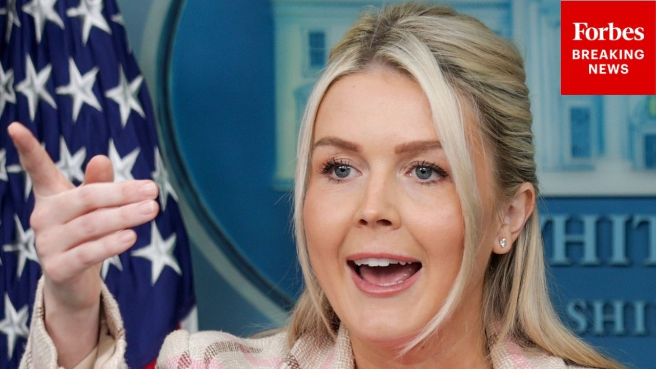 BREAKING NEWS: Karoline Leavitt Holds Press Briefing Amid Iran War