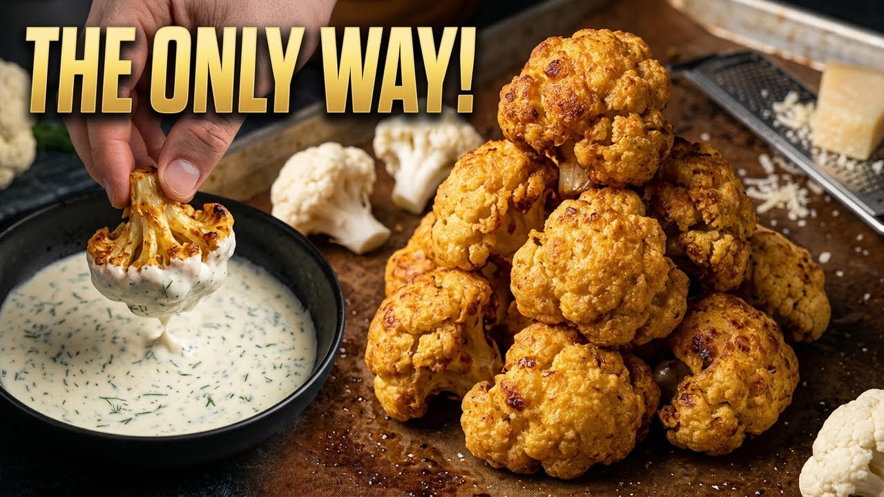 После того, как вы это увидите, вы больше никогда не будете готовить цветную капусту по-другому!