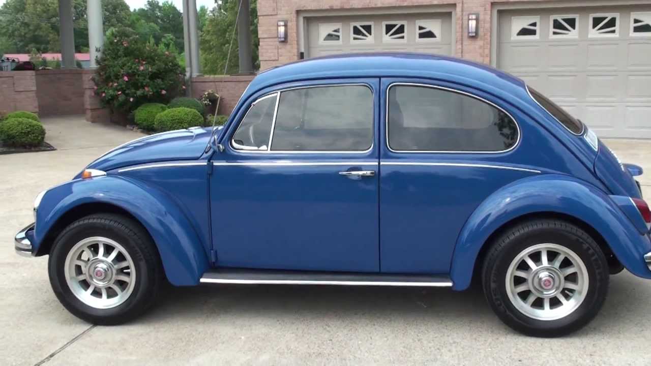 HD VIDEO 1968 VOLKSWAGEN BEETLE FO SALE SEE WWWSUNSETMILAN.COM