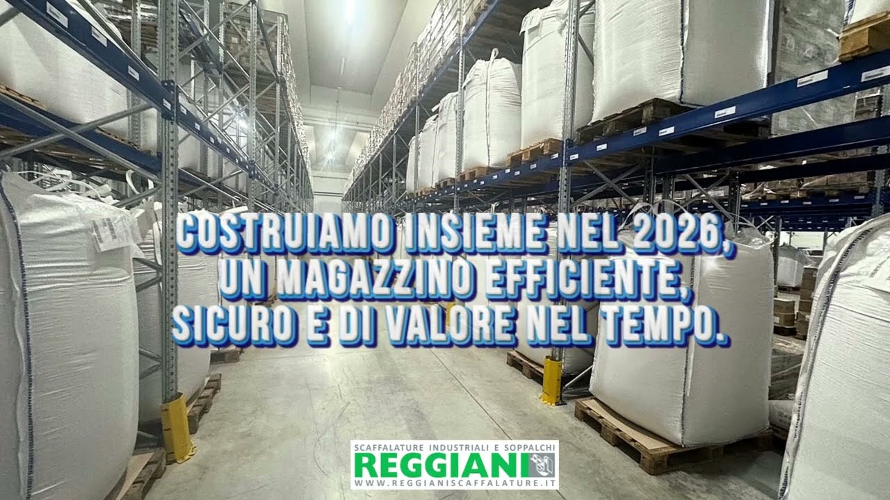 Benvenuto 2026: l&rsquo;anno di un magazzino pi&ugrave; efficiente e sicuro