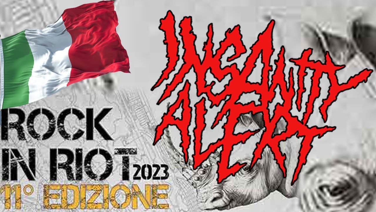 Insanity Alert - Live at Rock in Riot Festival #metal #thrash