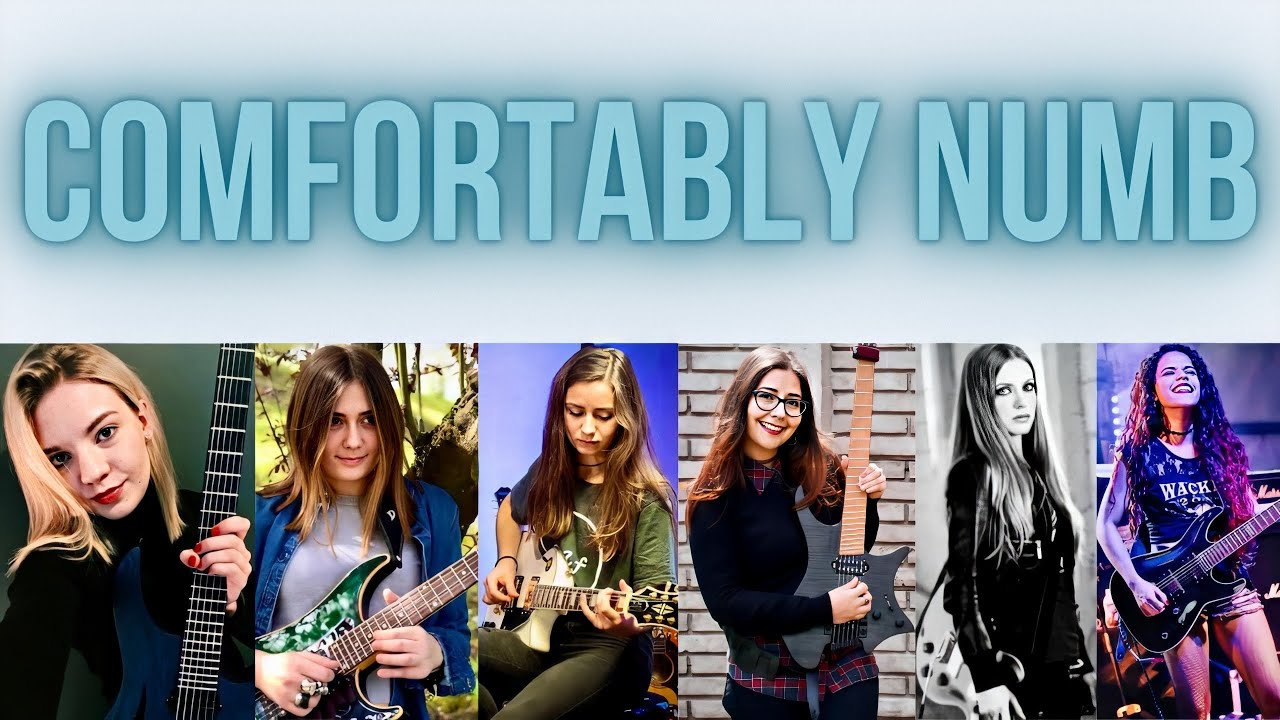 Comfortably Numb by Tina S, Juliana Wilson, Rockloe, Noelle Dos Anjos, Alex S and Juliette Valduriez