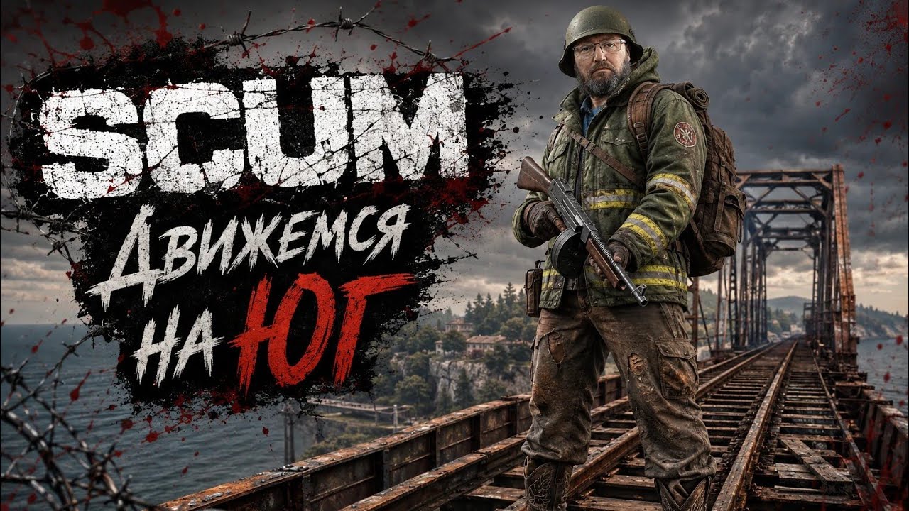 SCUM #8 Поехали на ЮГ