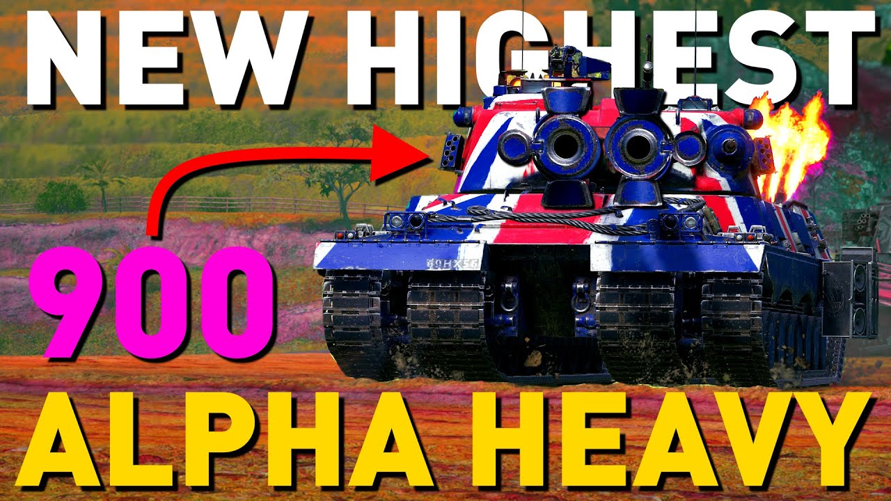 Новый тяжёлый танк с самым высоким разовым уроном в World of Tanks!