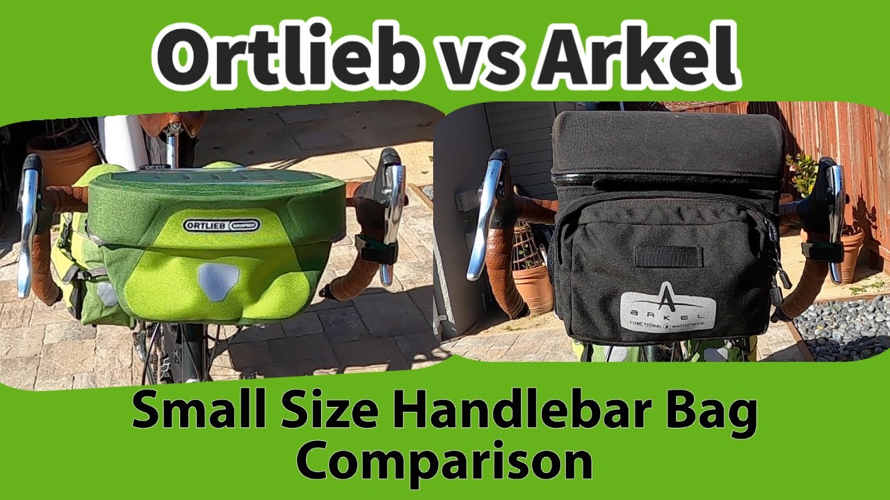 Ortlieb vs Arkel - Small Handlebar Bag Comparison
