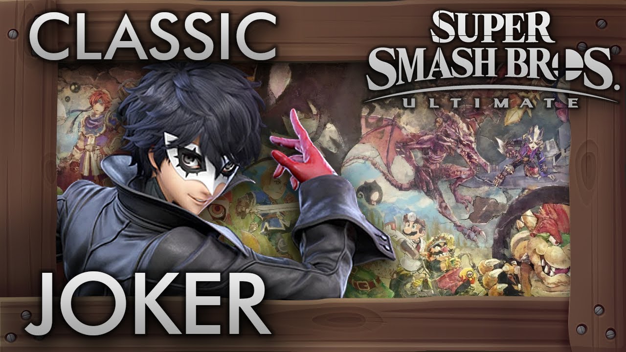 Super Smash Bros. Ultimate: Classic Mode - JOKER - 9.9 Intensity No Continues