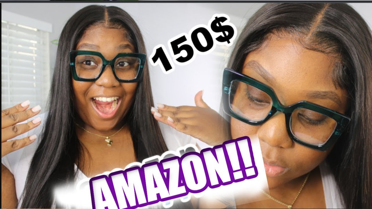 🔥OKAY AMAZON!!! 🔥BEST AFFORDABLE CLOSURE WIG ON AMAZON || AMAZON PRIME WIG  || SUNKASA
