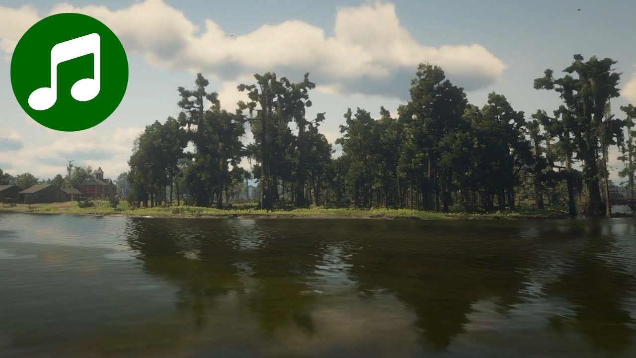 RED DEAD REDEMPTION 2 Ambient Music & Ambience 🎵 Chilling Swamp (RDR2 Soundtrack | OST)