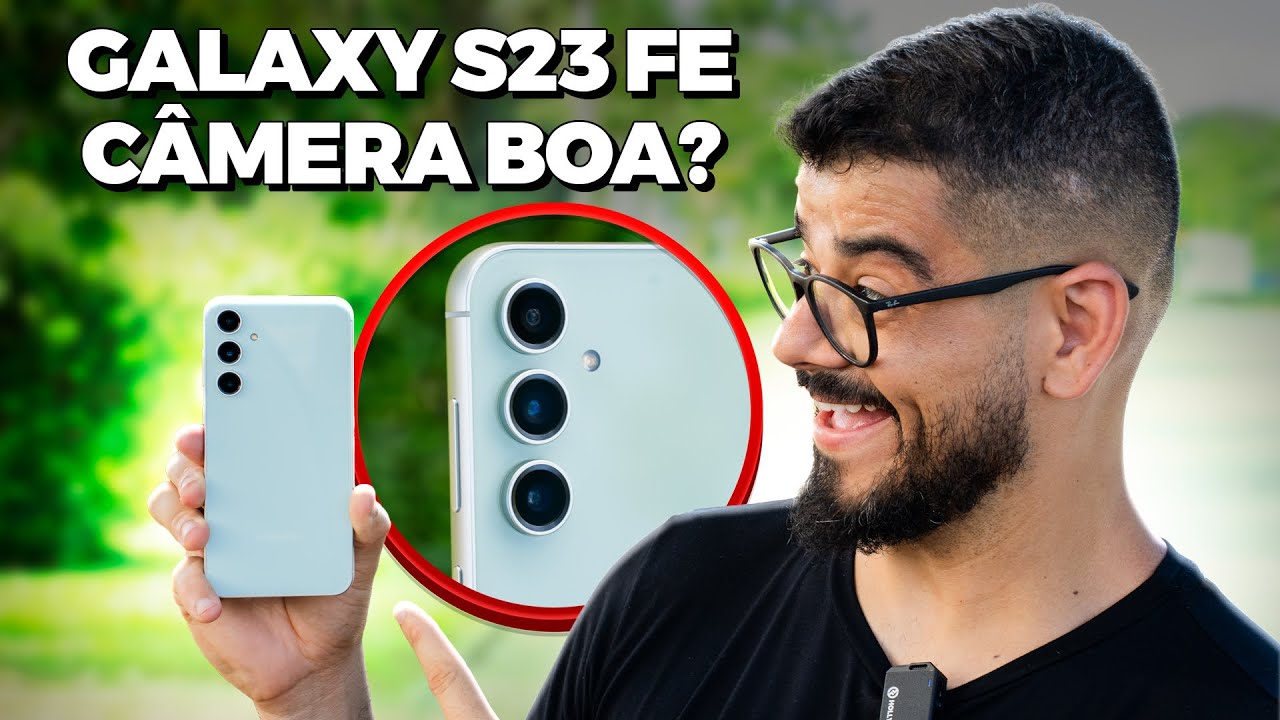 GALAXY S23 FE TEM CÂMERAS BOAS? | Teste de câmeras do GALAXY S23 FE