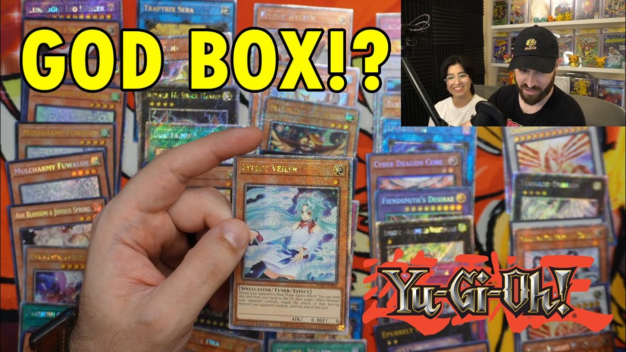 YuGiOh God Box?!?! Opening a Quarter Century Stampede Booster Box with my wife