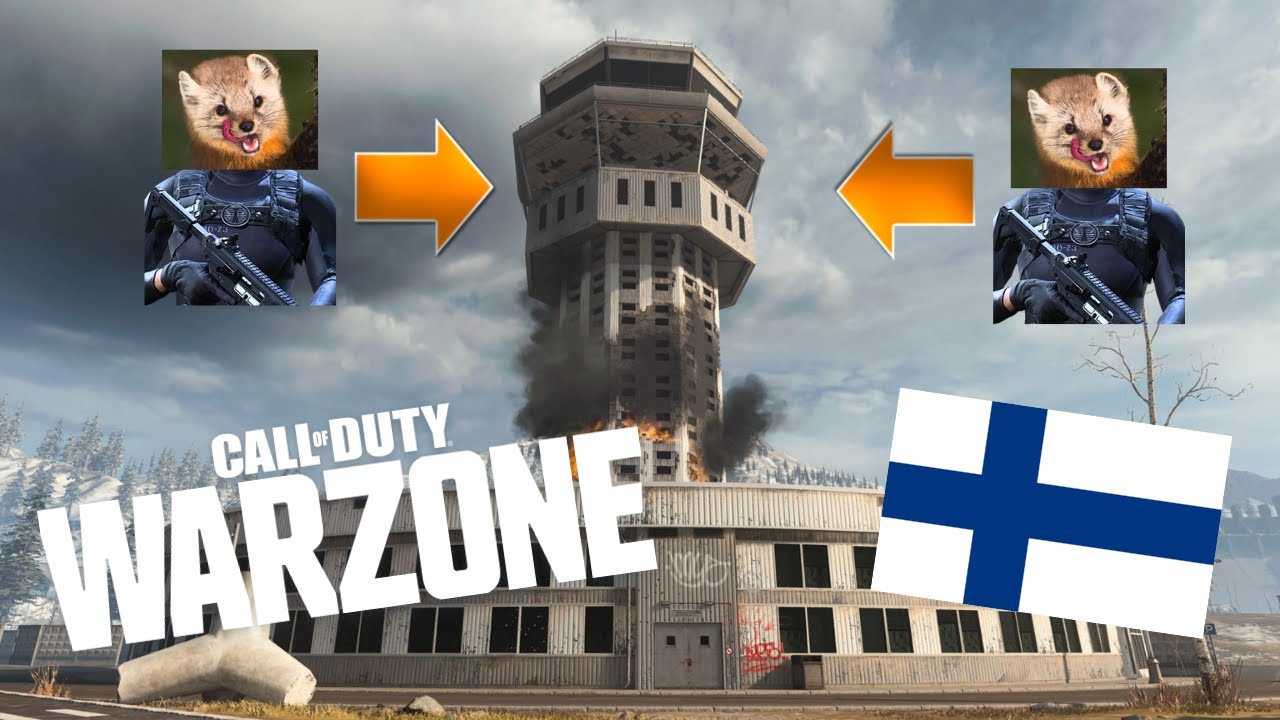 KUINKA VOITTAA AIRPORTIN TORNIN NÄÄDÄT!! | WARZONE SUOMI