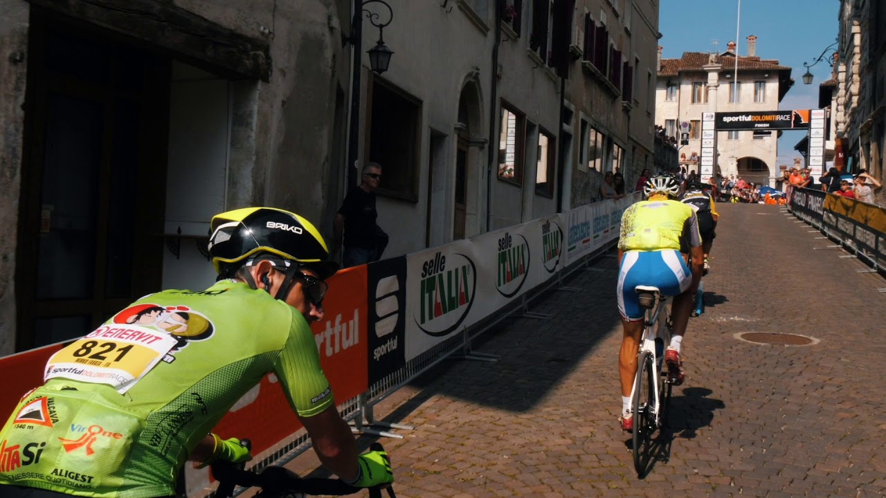 Passo CROCE D'AUNE, last climb of Sportful Dolomiti Race