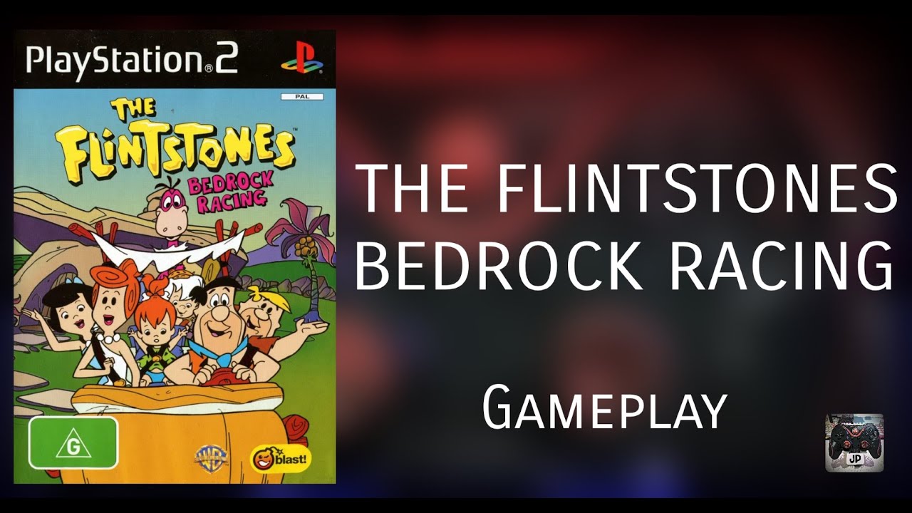 Menamatkan THE FLINTSTONES BEDROCK RACING balap mobil tapi lari #1
