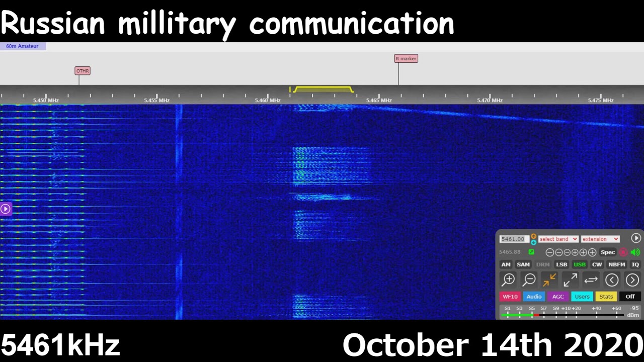 |5461kHz| Russian military Communication near The Pip