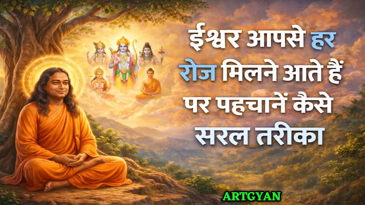 ईश्वर आपसे हर रोज मिलने आते हैं पर पहचाने कैसे? सरल तरीका 🙏 | परमहंस योगानंद जी