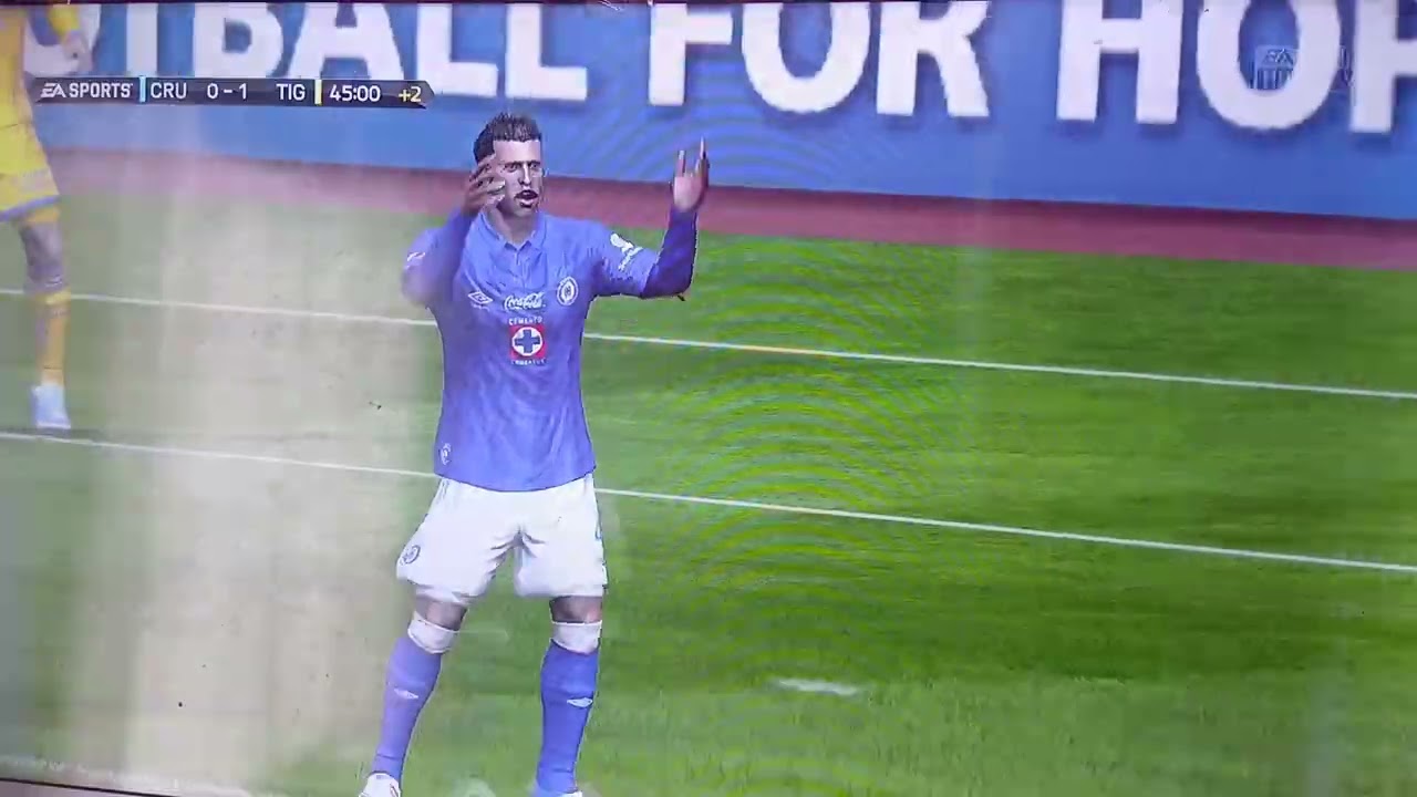 Cruz Azul 1×1 Tigres J.12 Apertura 2098 FIFA 14 PS4