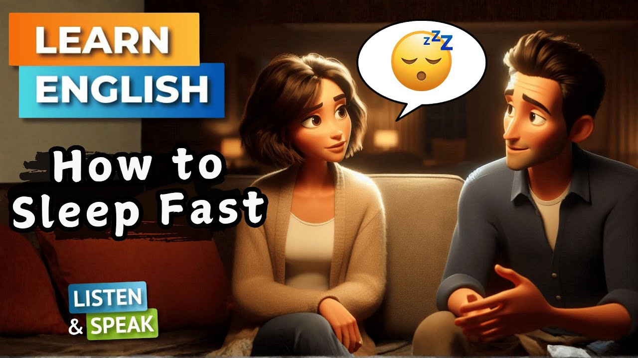 How to Sleep Fast I Improve Your English | English Listening Skills - Speaking Skills