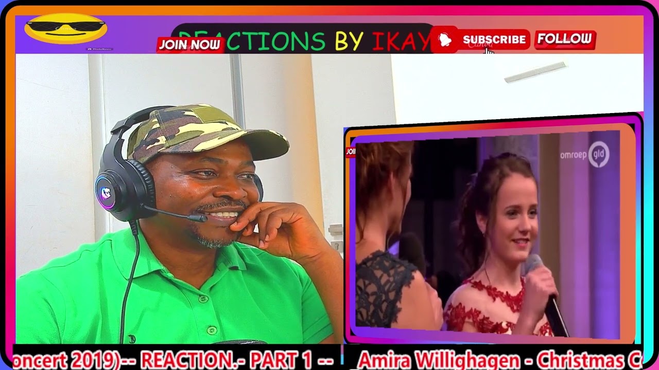 ANGELIC VOICE!! - Amira Willighagen - Christmas Concert 2019 #reactionvideo #amirawillighagen