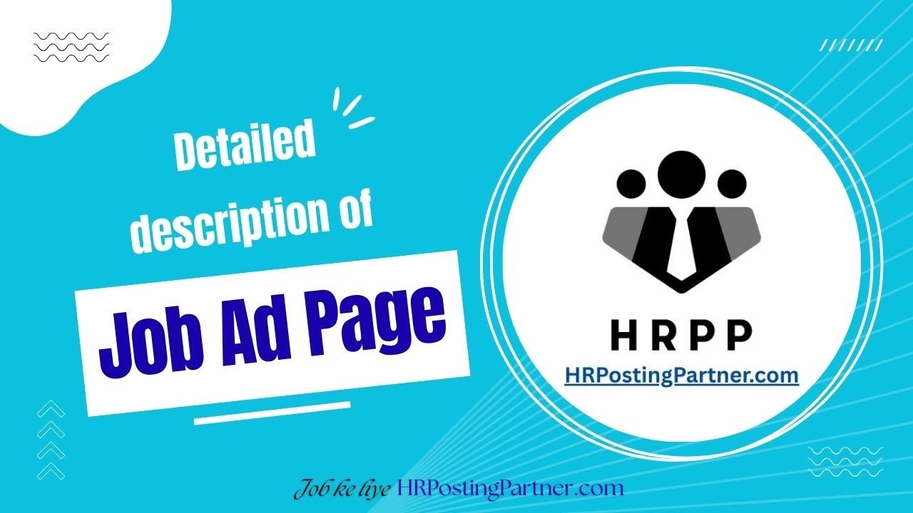 Detailed description of Job Ad Page | HRPostingPartner.com