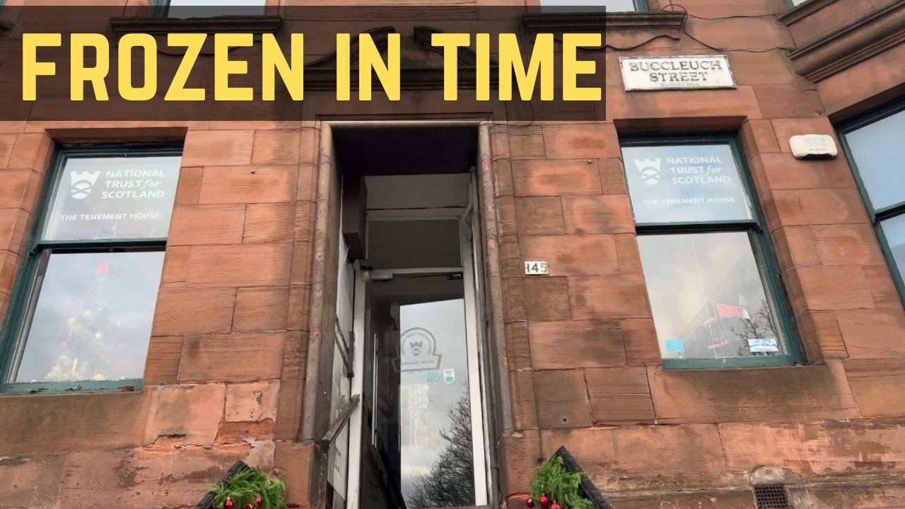 Жилой комплекс Tenement House в Глазго и переулок Hidden Lane