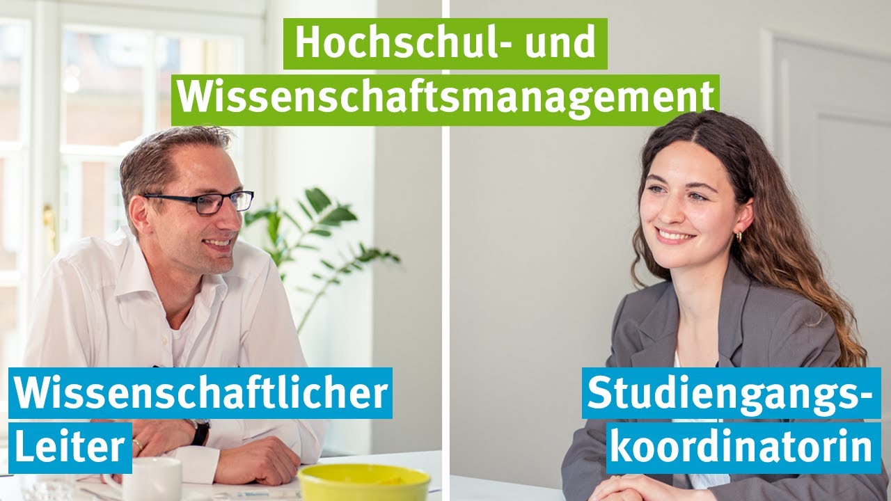 Hochschul- und Wissenschaftsmanagement: Berufsbegleitendes Masterprogramm