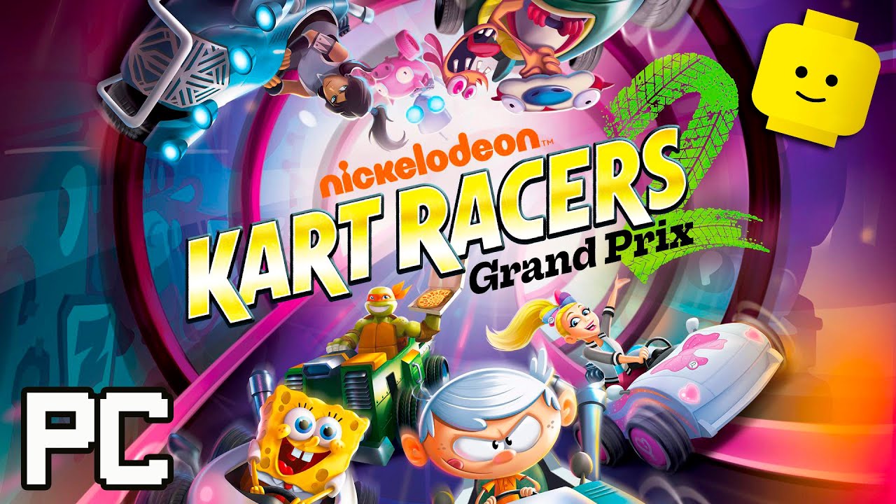 Chuckie The Rugrats Nickelodeon Kart Racers 2: D.R.E.A.M. Cup - Race Cars Cartoon Video Game PC