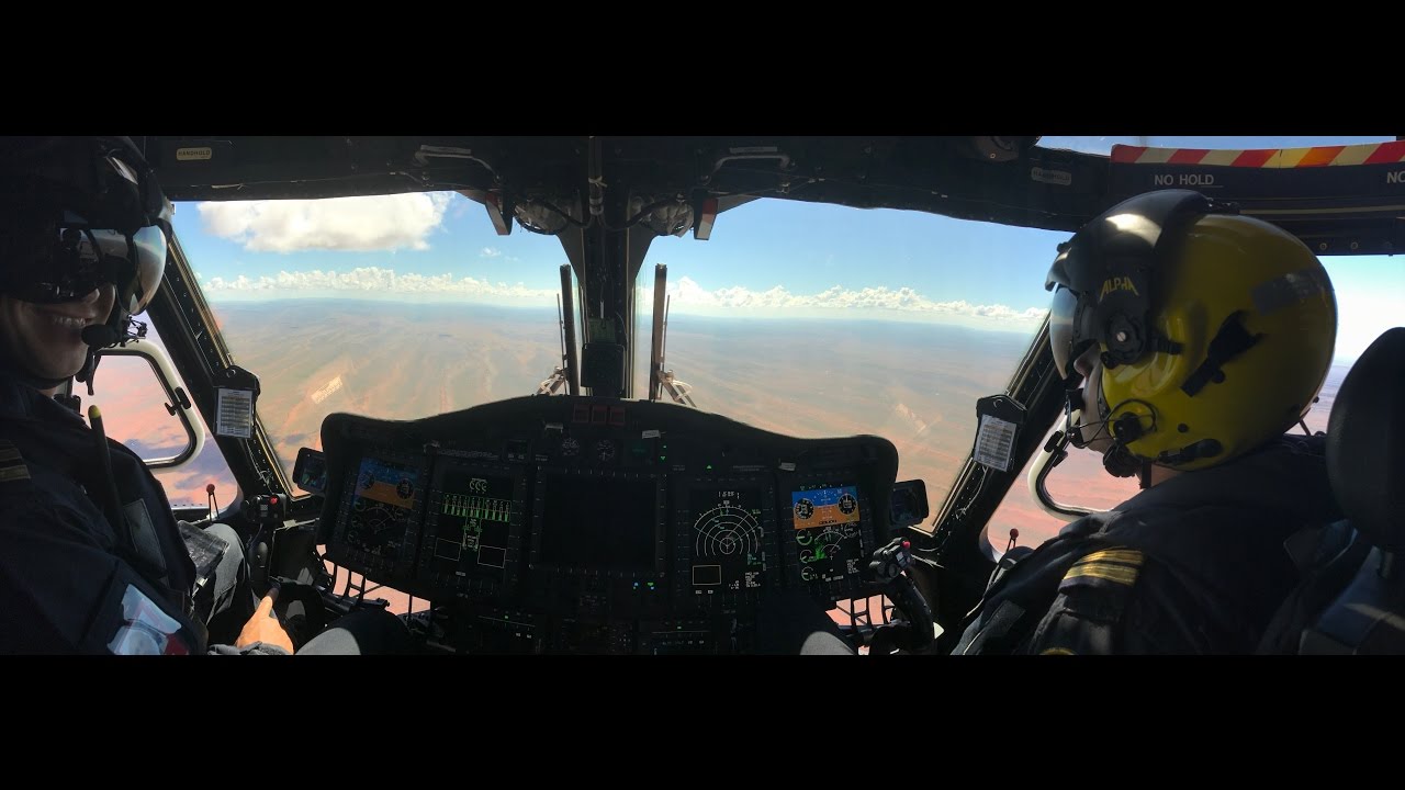 Bristow Australia rescue pregnant woman stranded in the Gibson Desert, Western Australia