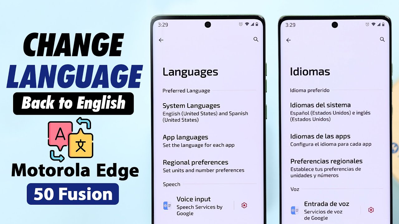 Change Language on Motorola Phone! [How To Using Language Settings]